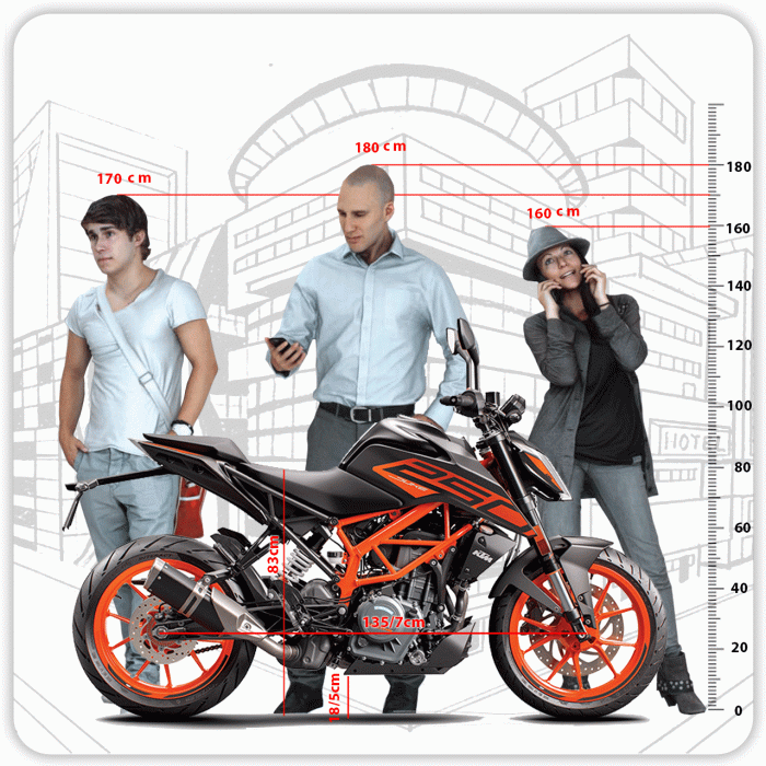 موتور سیکلت Duke250 - تصویر 10
