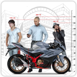 موتورسیکلت GPX Demon 200R - تصویر 4