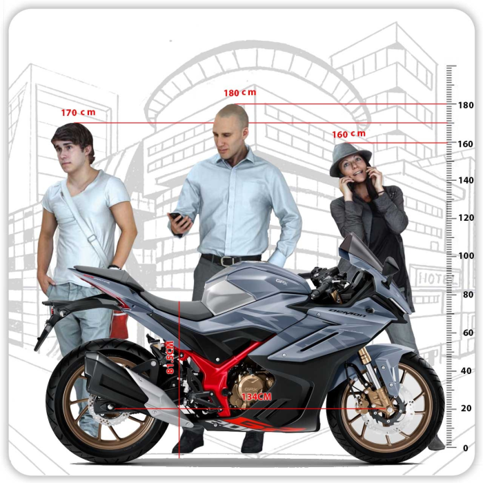 موتورسیکلت GPX Demon 200R - تصویر 4