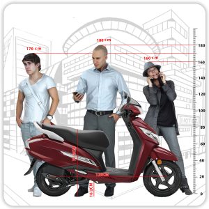 هوندا اکتیوا ۱۲۵ دیوار